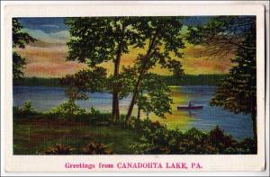 Greetings from Canahohta Lake PA