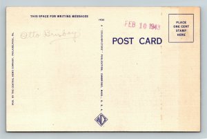 Philadelphia PA-Pennsylvania, New U.S. Courthouse & Post Office, Linen Postcard 