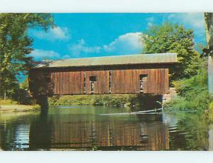 Unused Pre-1980 COVERED BRIDGE Warner New Hampshire NH t8287