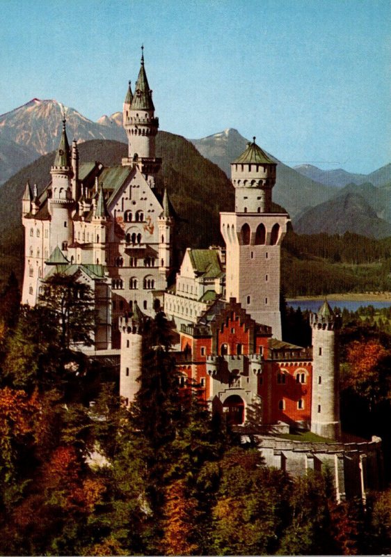 Germany Bavaria Koenigschloss Neuschwanstein