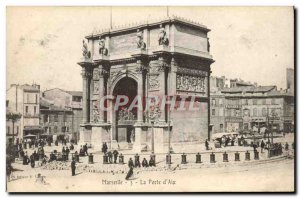 Old Postcard Marseille La Porte d & # 39Aix