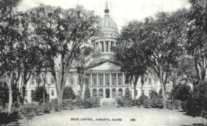 State Capitol - Augusta, Maine ME Postcard