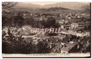 Old Postcard St Jean Pied De Port Vue Generale