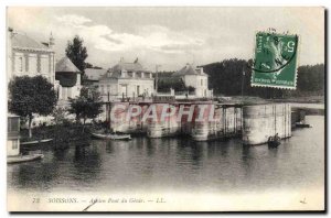 Old Postcard Soissons Old Bridge Of Genie