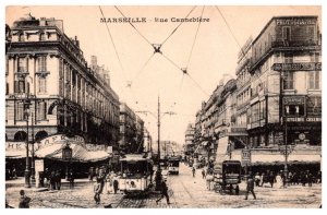 Marseille ,Rue Cannebieve , Trolleys