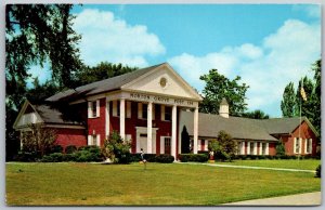 Morton Grove Illinois 1950s Postcard Memorial Hall American Legion Post 134