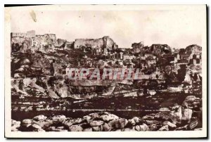 Old Postcard Les Baux General view