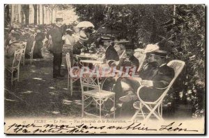 Vichy Postcard Old Main View Restoration