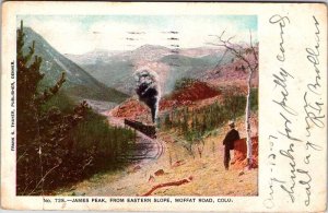 Postcard ROAD SCENE James Peak Colorado CO AO5051