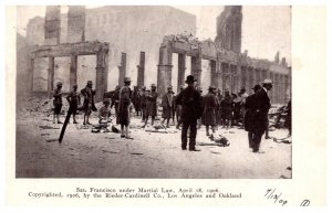 San Francisco Earthquake Martial Law