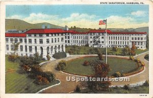 State Sanatorium - Hamburg, Pennsylvania