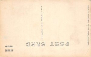 Cottonwood Minnesota Moonlight Scene on Lake Real Photo Postcard AA100272