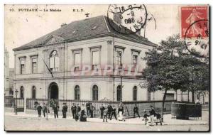 Old Postcard Puteaux The Mairle