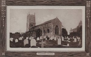 Foulsham Church Norfolk Real Photo Circa WW1 Postcard