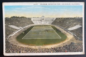 Mint USA Color Picture Postcard Coliseum Exposition Park Los Angels California