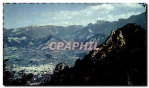 Old Postcard Vue Generale Die And The Mountains Of Vercors