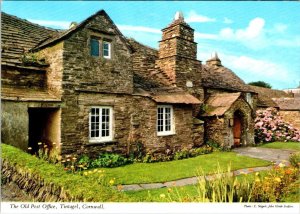 Tintagel, Cornwall England  THE OLD POST OFFICE  Quarried Stone  4X6 Postcard