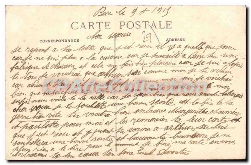 Postcard Old Brest Vue Generale De I'Arsenal