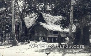 Real Photo Malay House Malaya, Malaysia Unused 