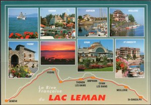 POSTCARD. FRANCE. LAC LEMAN.