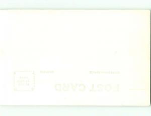 Pre-1942 rppc REDWOODS - MILL CREEK BIG TREE Leggett - Garberville CA r6954