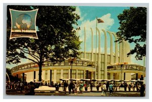 Vintage 1964 Postcard Ford Rotunda The New York Worlds Fair 1964-1965 NYC