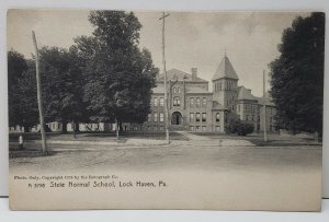 Lock Haven, Pa State Normal School c1905 Postcard C7