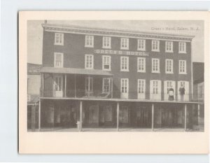 Postcard Green's Hotel, Salem, New Jersey