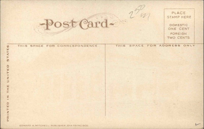 Ashland Oregon OR Exhiibit Buiding 1900s-20s Postcard