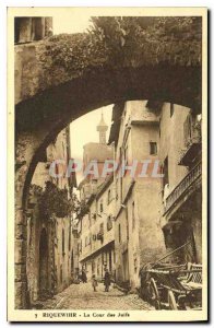 Old Postcard Riquewihr The Court of Jews