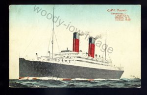 LS2591 - Cunard Liner - Caronia - Artist - U/K - postcard