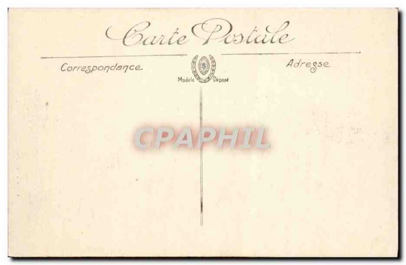 Old Postcard Brest Pointe du Fer a Cheval L & # 39escadre Charter