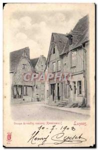 Luynes - Old Houses Group - Old Postcard