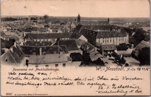 Germany Panorama mit Neuklosterkirche Neustadt Postcard C028