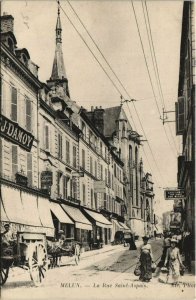 CPA MELUN - La Rue St-ASPAIS. (120554)