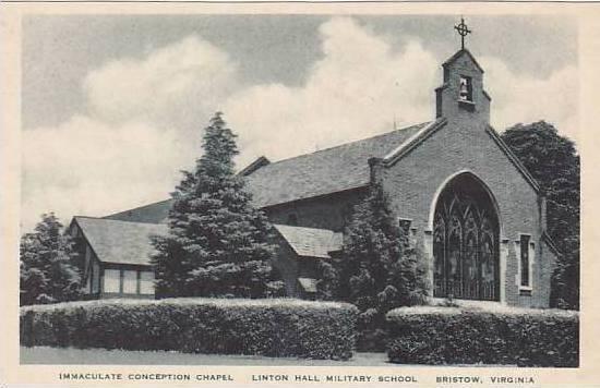 Virginia Bristow Immaculate Conception Chapel Linton Hall Miltary School Albe...