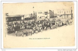 Fete Du 14 Juillet A Djibouti, Africa, PU-1903