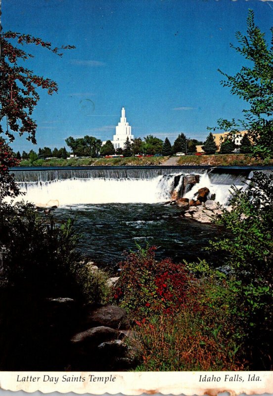 Idaho Idaho Falls Latter Day Saints Temple 1982