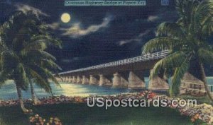 Overseas Highway Bridge - Pigeon Key, Florida FL  