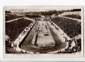 263020 GREECE Athenes Olympic Stadium Vintage photo postcard