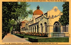 Arkansas Hot Springs Quapaw Baths Curteich