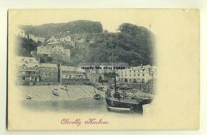 tp3417 - The Harbour , Clovelly , Devon - postcard