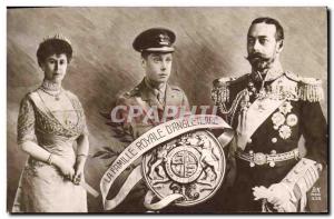 VINTAGE POSTCARD the royal family of EnglandÂ 