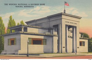 WINONA, Minnesota, 1930-40s; The Winona National & Savings Bank