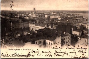 Finland Helsingfords Helsinki Vintage Postcard 09.95