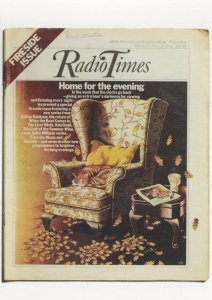 1976 Clocks Go Back Vintage Radio Times Fireside Edition Postcard