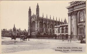 England Cambridge King's College Chapel and Senate House Photo