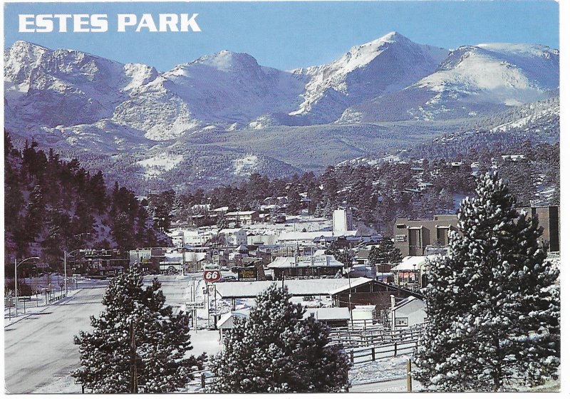 US Colorado Unused. Estes Park.  Beautiful.