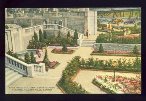 Niagara Falls, Ontario, Canada Postcard, Beautiful View Of Oakes Garden Theatre