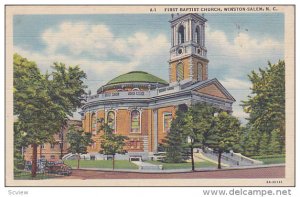 First Baptist Church, WINSTON-SALEM, North Carolina, 30-40's